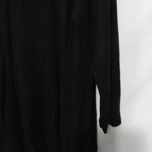 GEORGE | 1X | Classic Black Long Sleeve Top | Scoop Neck | Lace Bottom Trim - Picture 14 of 16